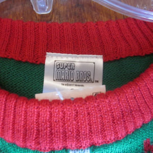 Super Mario Bros. Sweaters - NWT Super Mario Bros. Ugly Christmas Sweater Green Super Mario Bros. Sweaters - NWT Super Mario Bros. Ugly Christmas Sweater Green